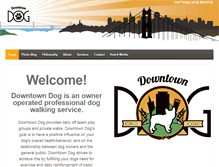 Tablet Screenshot of downtowndogsf.com